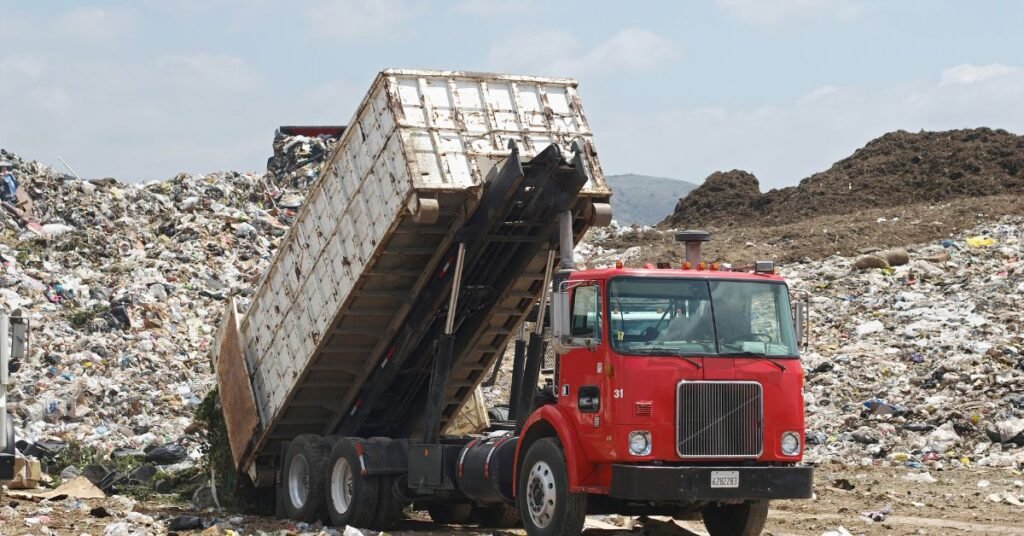 Image of Hook-Lift Trucks: Flexible Demolition Waste Transport.