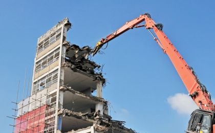 Demolition contractor Lakewood CO, Rocky Demolition, 25 years expertise, 98% recycling, licensed insured, reliable efficient