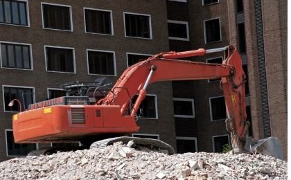 Demolition contractor Littleton CO, Rocky Demolition, 25 years expertise, 98% recycling, licensed insured, safe reliable
