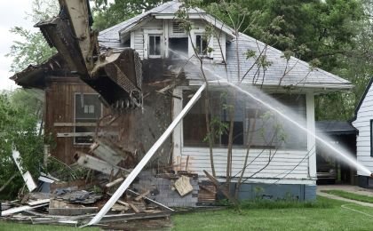 Demolition contractor Longmont CO, Rocky Demolition, 25 years expertise, 98% recycling, licensed insured, safe reliable