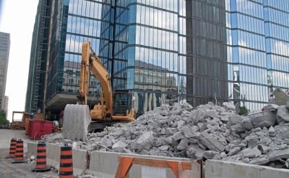 Demolition planning experts, Rocky Demolition, 25+ years experience, 98 percent debris recycled, licensed insured, reliable safe
