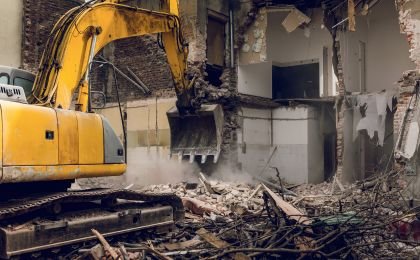 Greeley CO demolition planning experts, Rocky Demolition, 25+ years experience, 98 percent debris recycled, licensed insured