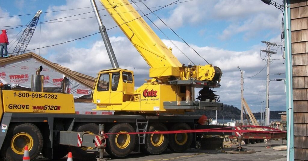 Image of Truck-Mounted Cranes for Flexible Demolition Jobs.