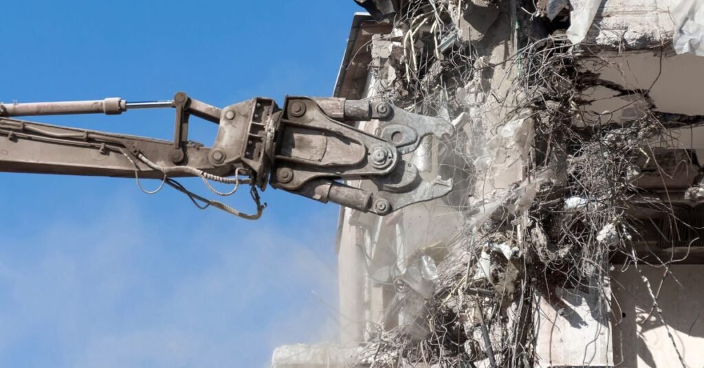 Image of Hydraulic Shears for Demolition: Steel & Rebar Cutting.
