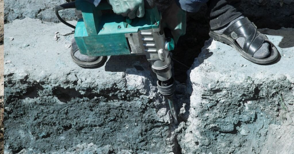 Image of Rammers for Demolition Trench & Foundation Work.